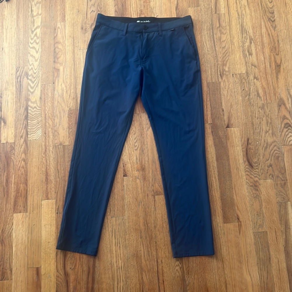 Travis Mathew Golf Pants 34 Navy